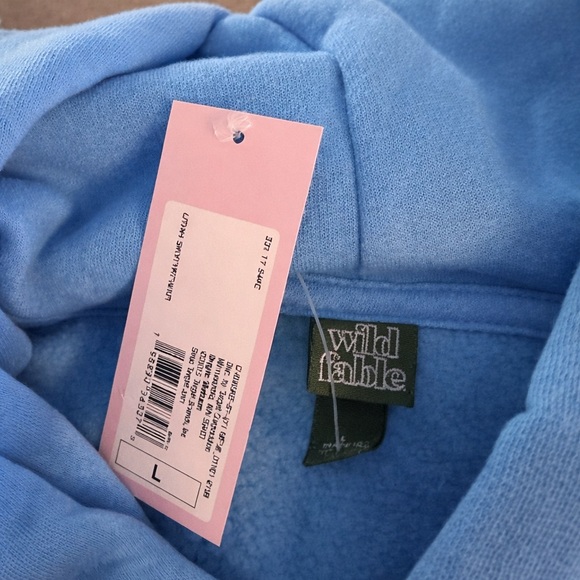 Wild Fable Vibrant Blue Hoodie-Coastal Surf - Picture 8 of 8